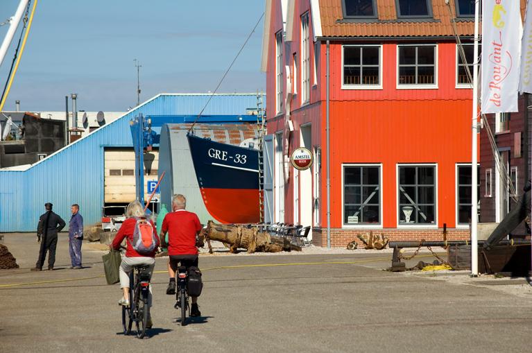 Groningen - Zoutkamp vissershuisjes per fiets